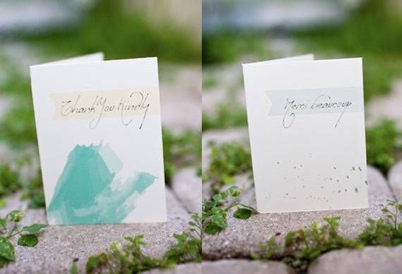 Elegant Thank You Cards 22 Free Wedding Thank You Card Printables With A Unique Twist Popsugar Smart Living Photo 17