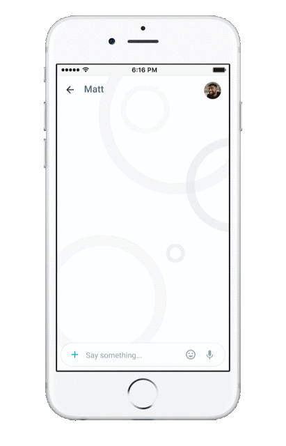 Smart Reply is perfect for quick, easy-to-respond-to messages.