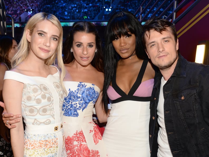 Emma Roberts, Lea Michele, Keke Palmer, and Josh Hutcherson