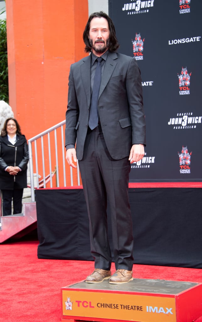 Keanu Reeves Handprint Ceremony in Hollywood May 2019