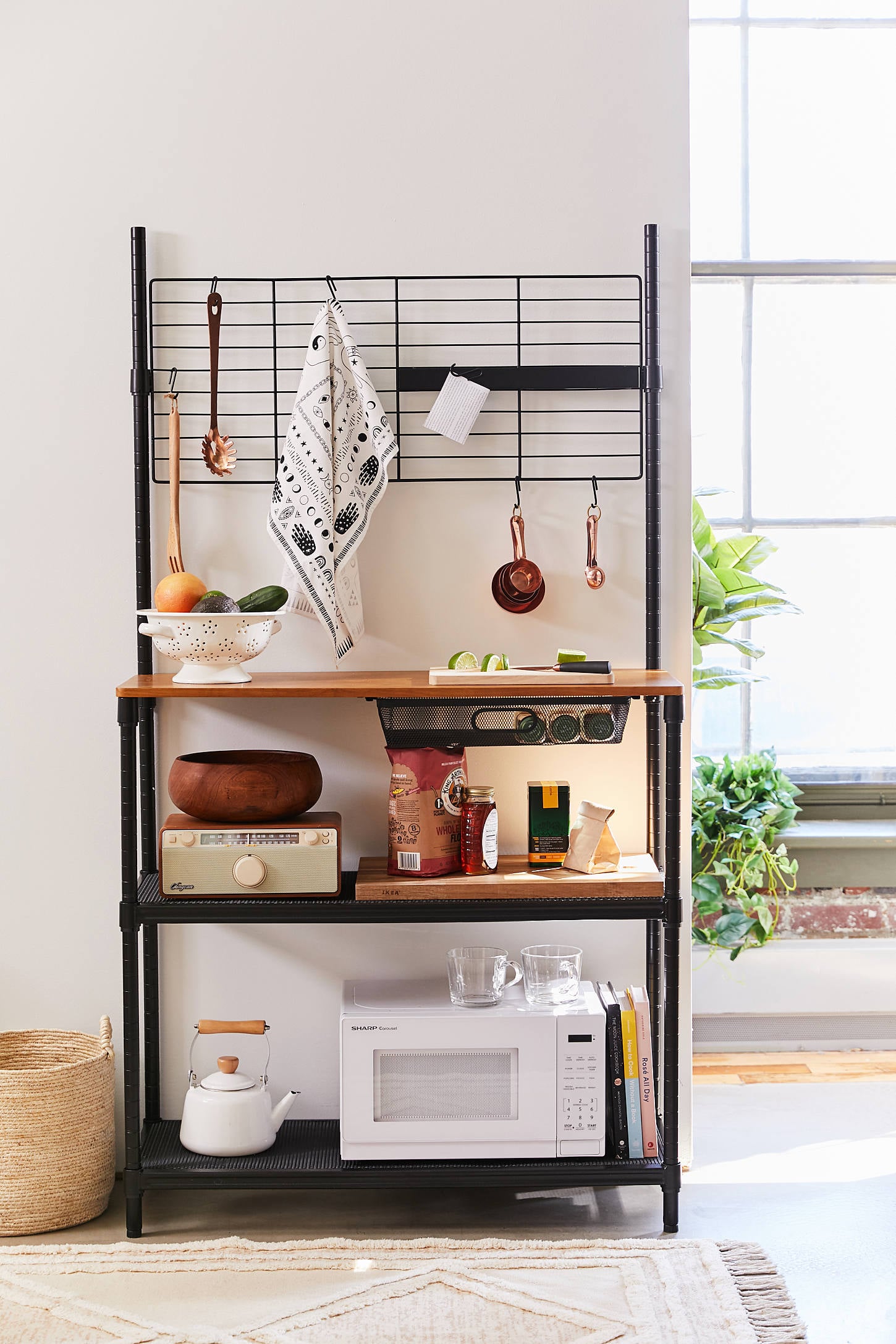 Kitchen Storage Station Make Your Small Apartment Feel Triple The Size With These 40 Smart Organizers Popsugar Home Photo 40