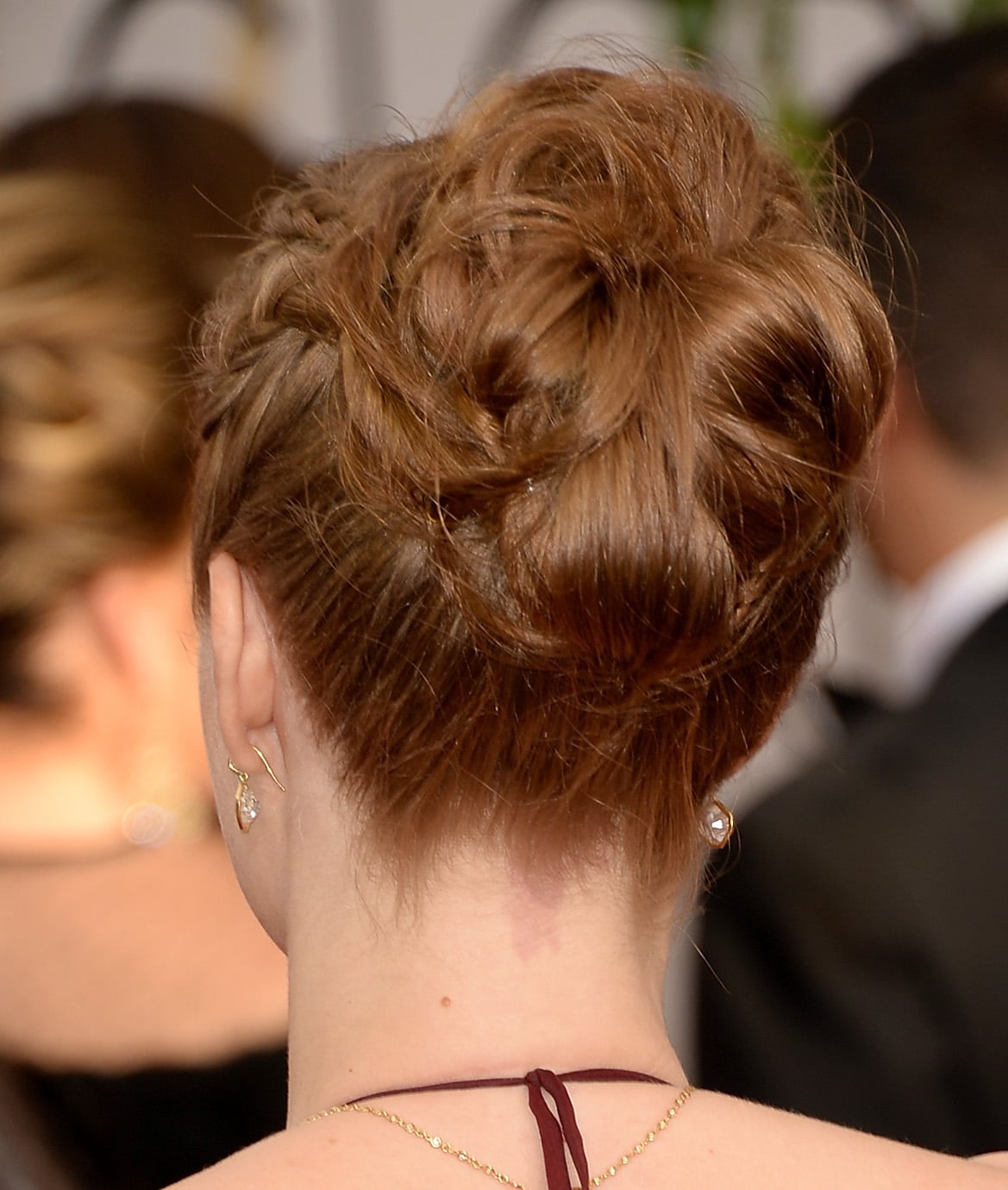 Bun Hair Trend At Golden Globes 2014 Popsugar Beauty