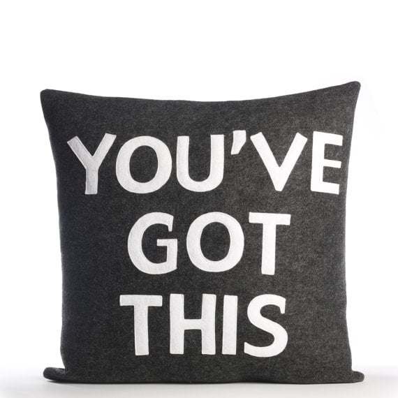 You've Got This throw pillow