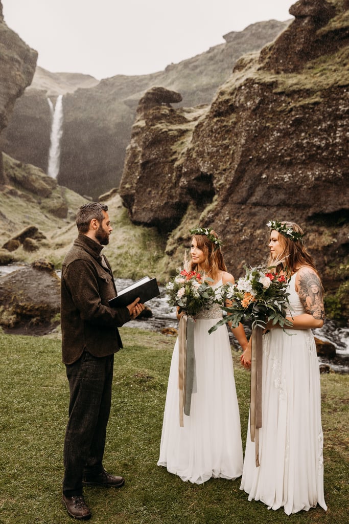 Rainy Elopement in Iceland