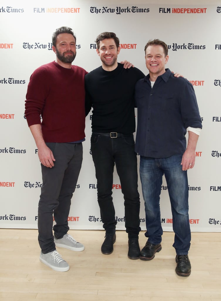 Matt Damon and Ben Affleck at Film Independent NYC 2016