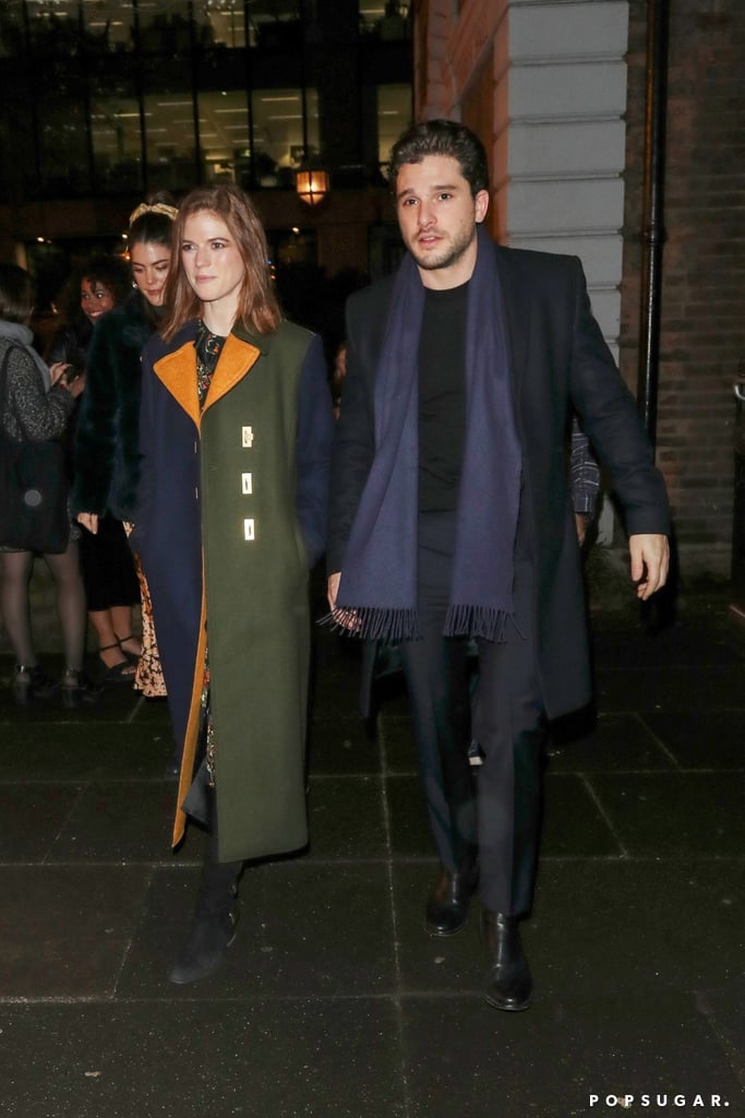 Kit Harington and Rose Leslie in London Pictures