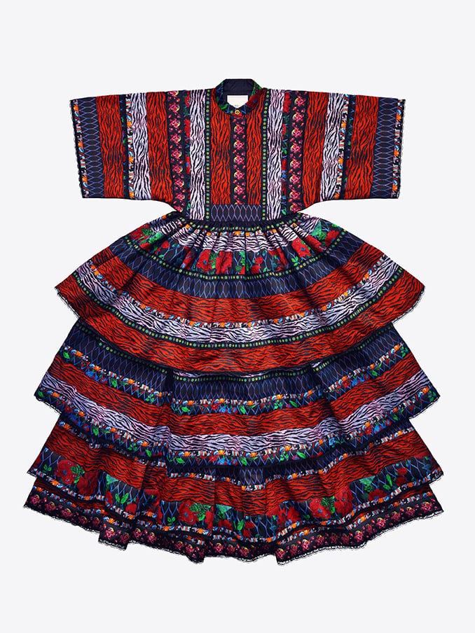 Patterned Maxi Dress ($549)