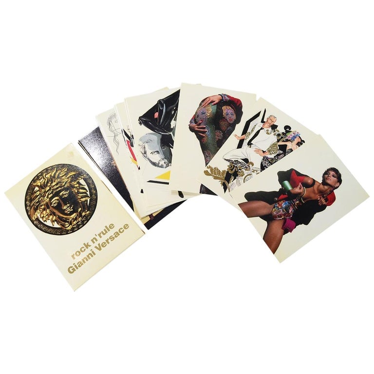 Gianni Versace Roc N' Rule Vintage Postcards