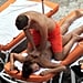 Bradley Cooper and Irina Shayk on the Beach in Italy 2018