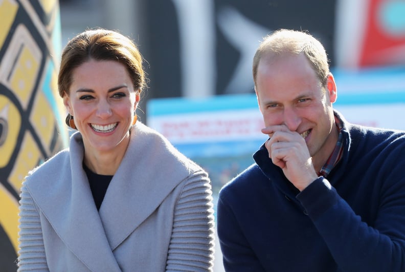 Prince William and Kate Middleton Blush Easily