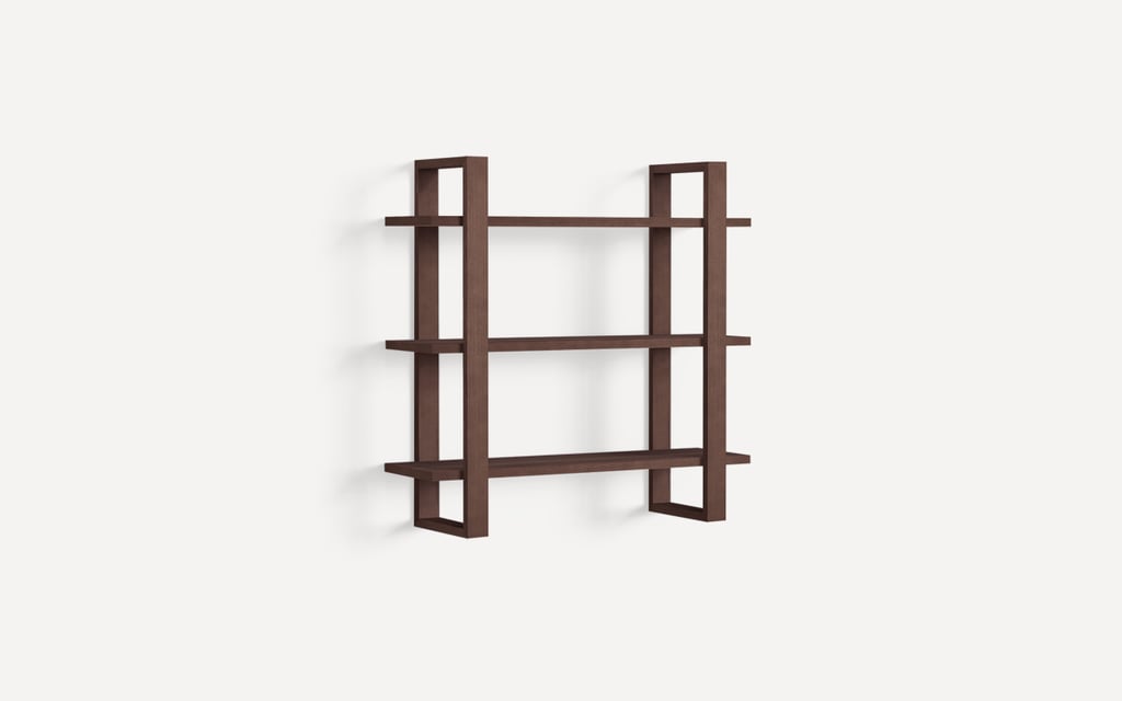 Burrow Index Walnut Wall Shelves