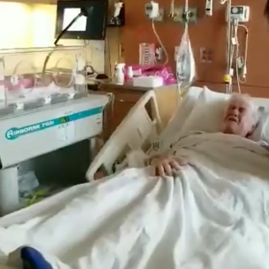 Terminally Ill Man Meets His Great Granddaughter