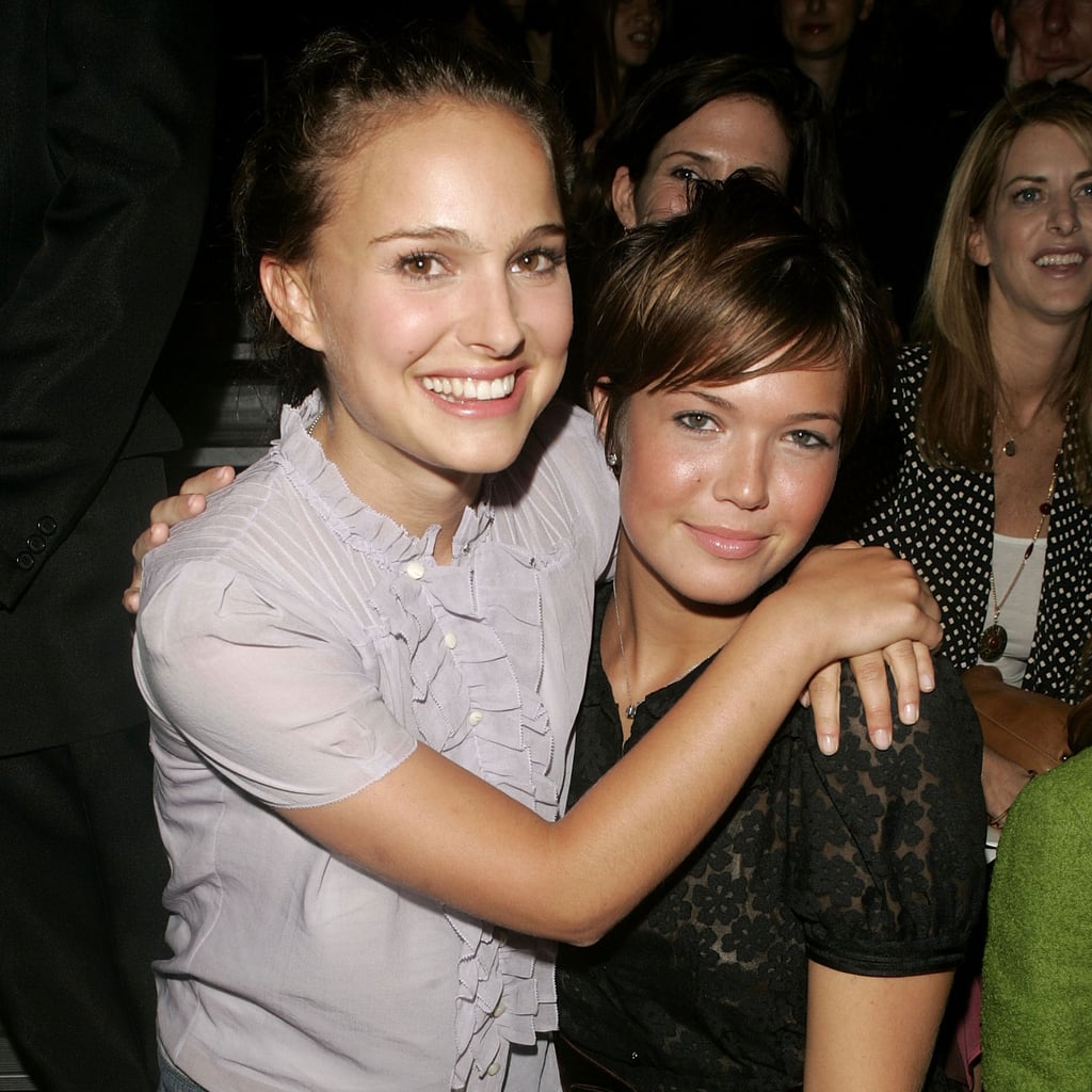 Natalie Portman and Mandy Moore were front and centre at the Marc Jacobs show in September 2004.
Natalie Portman and Mandy Moore were front and centre at the Marc Jacobs show in September 2004.