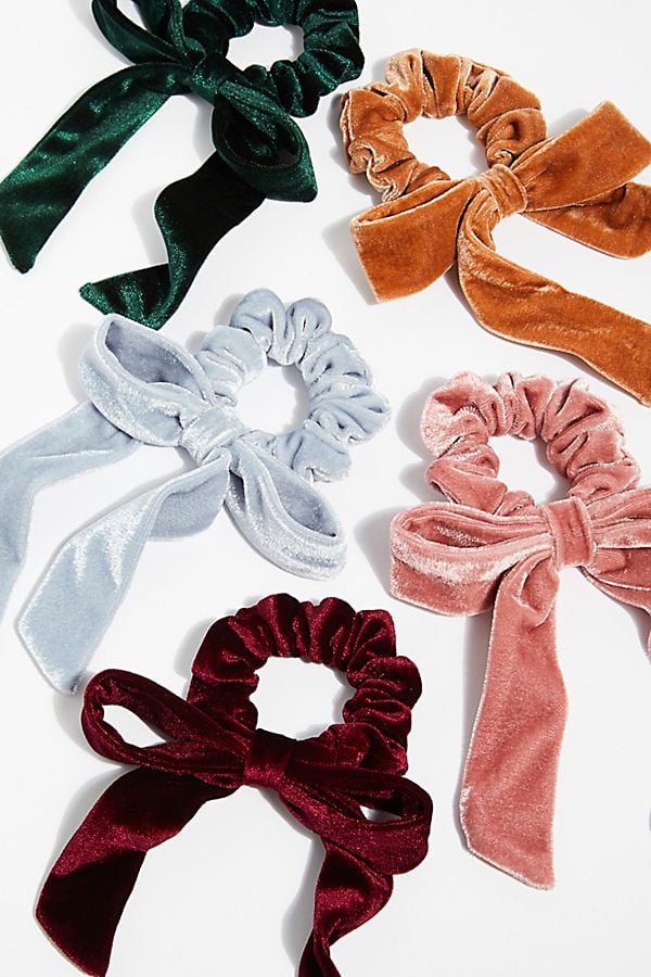 Velvet Bow Scrunchie