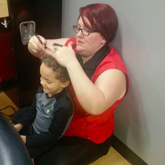Woman Helps Boy With Autism Enjoy a Haircut