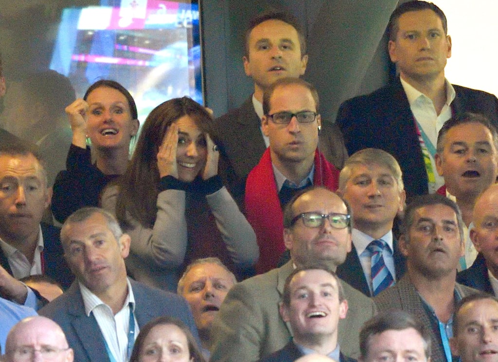 Kate Middleton and Prince William at Rugby World Cup 2015