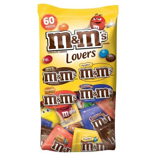 M&M's Lovers Variety Mix, 60 Pieces