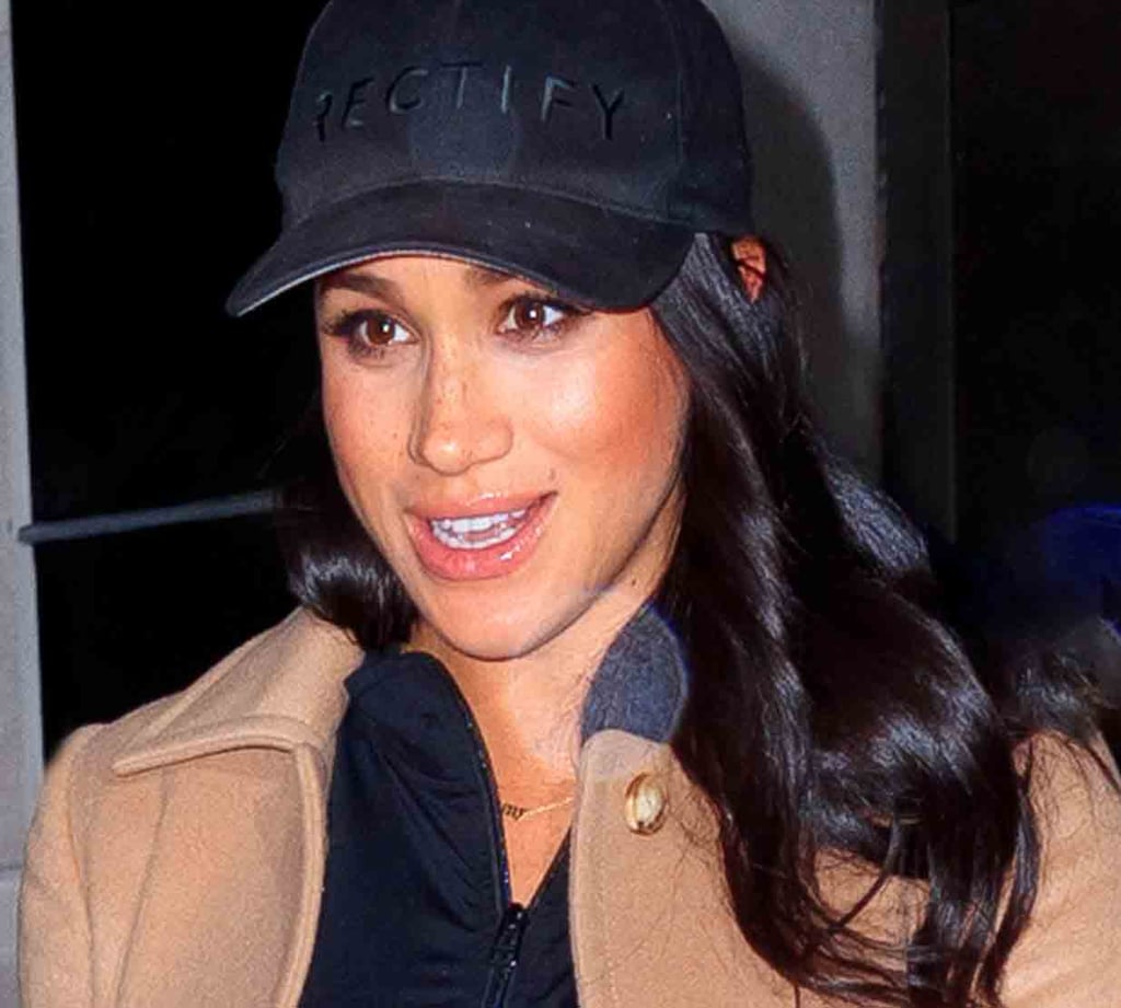 Meghan Markle Mommy Necklace NYC Feb. 2019