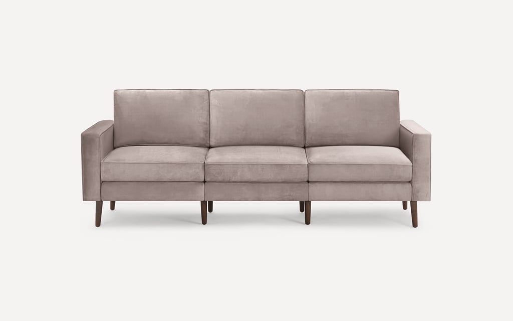 Burrow Nomad Velvet Sofa