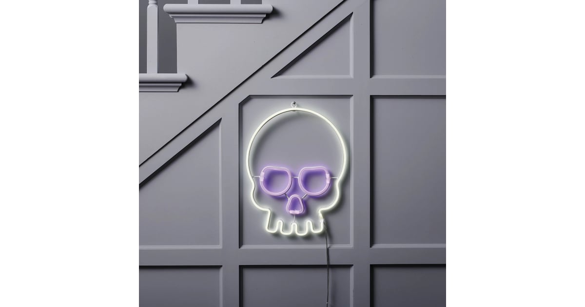 Purple Skeleton LED Neon Decor Light Shop Target's 2020 Halloween