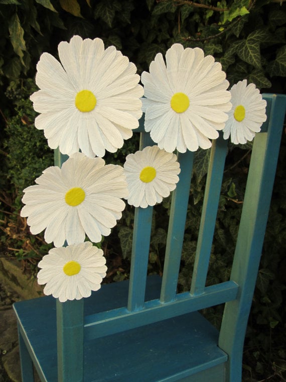 wedding chair flowers