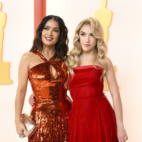 Salma Hayek's Daughter Borrows Mom's Red Dress For Oscars