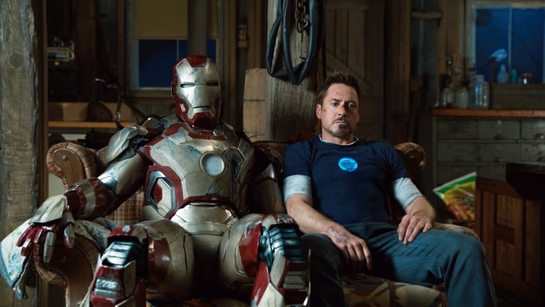 IRON MAN 3, Robert Downey Jr. as Iron Man, 2013. ph: Zade Rosenthal/Walt Disney Pictures/courtesy Everett Collection