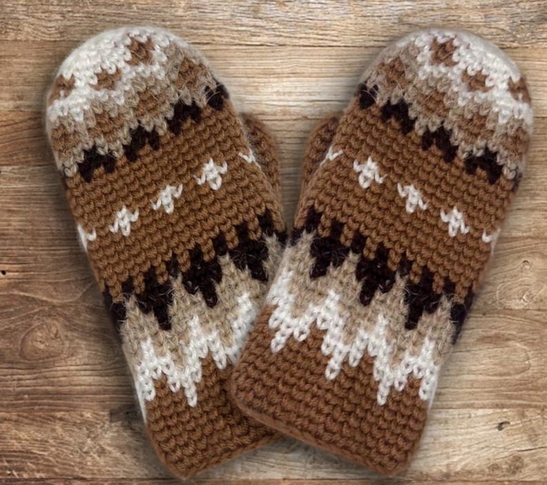 Bernie Sanders Mittens Crochet Hand Mittens