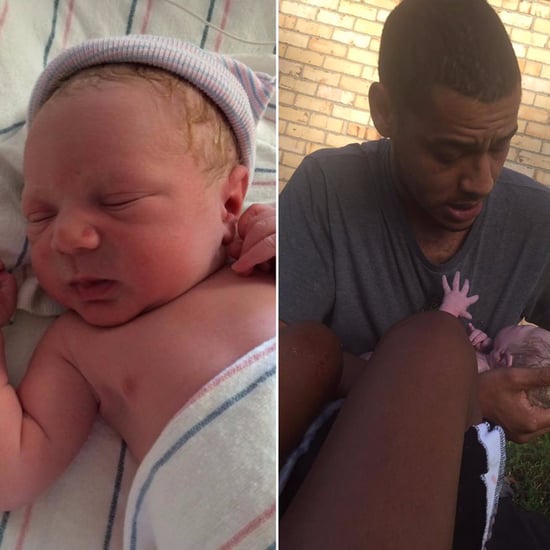 Dad Delivers Baby on Front Lawn