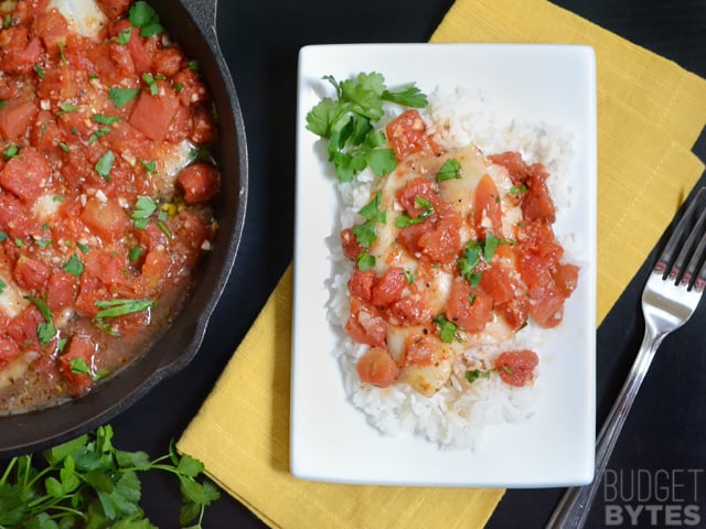 Baked Tilapia With Tomatoes