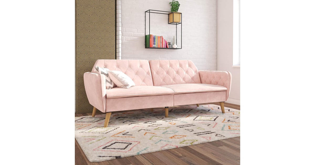 Novogratz Tallulah Memory Foam Futon Most Stylish Pink Home Products