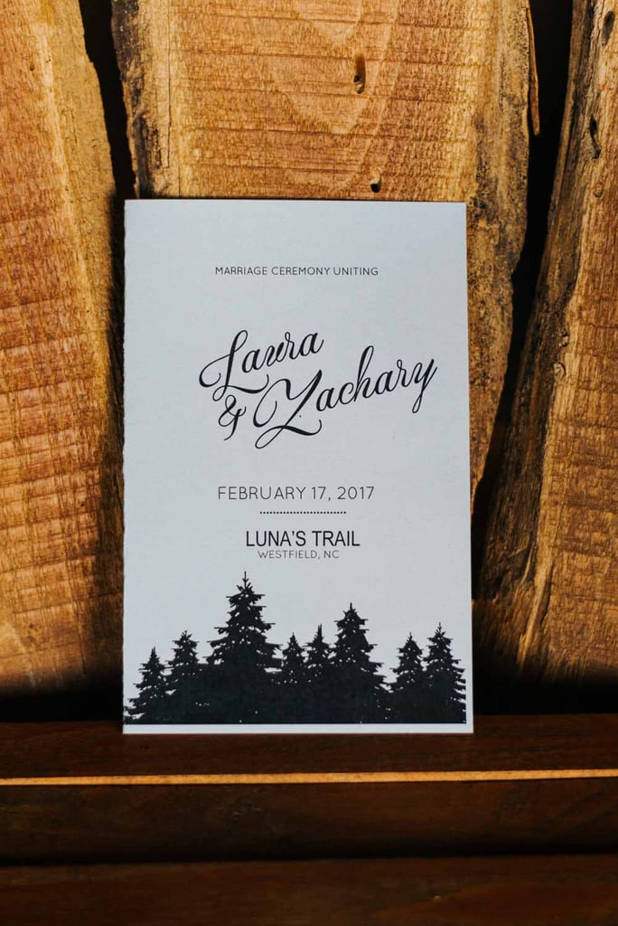 Woodsy Winter Wedding