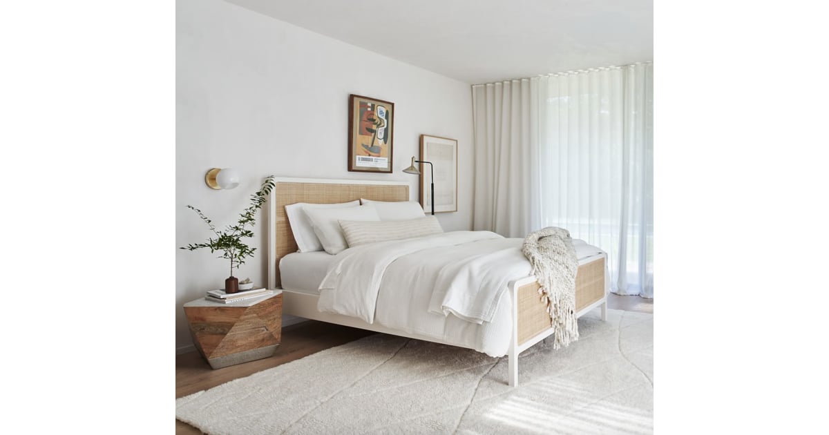 Best Cane Bed Frame West Elm Ida Bed Best Bedroom Furniture 2022