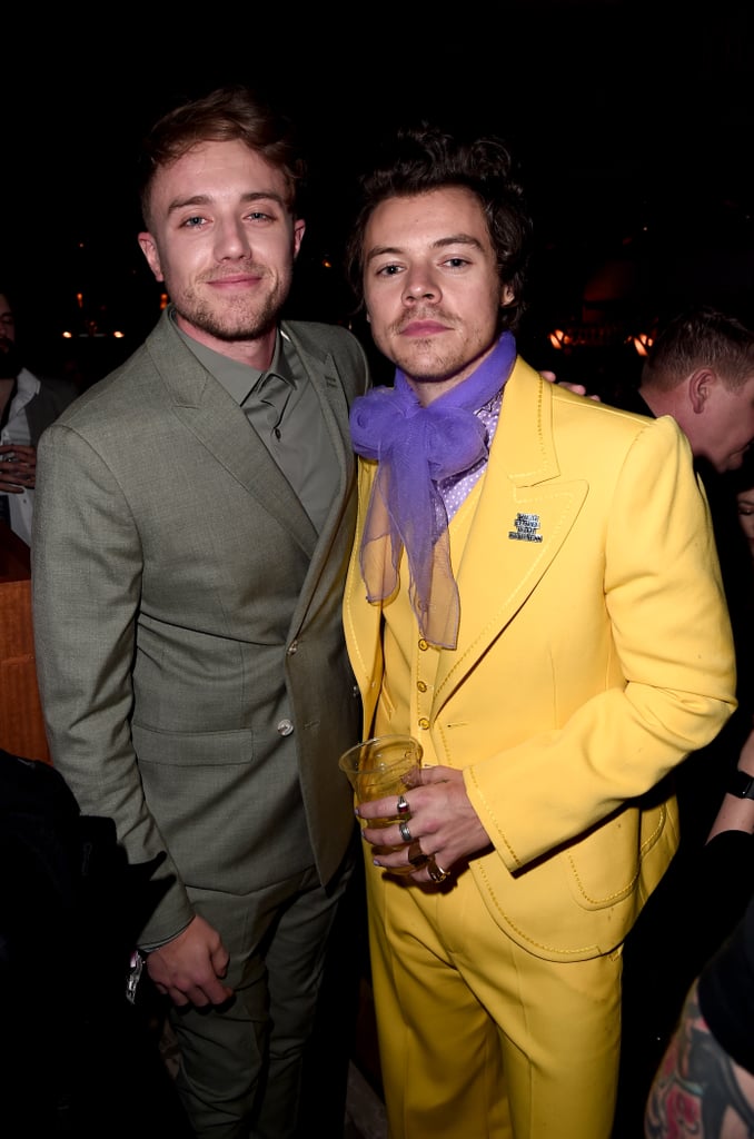 Harry Styles Yellow Marc Jacobs Suit at the Brit Awards 2020