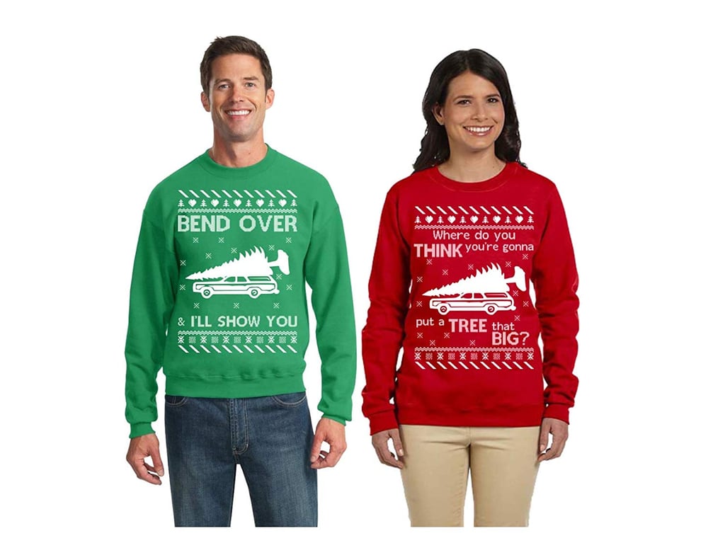 his and hers matching ugly sweaters