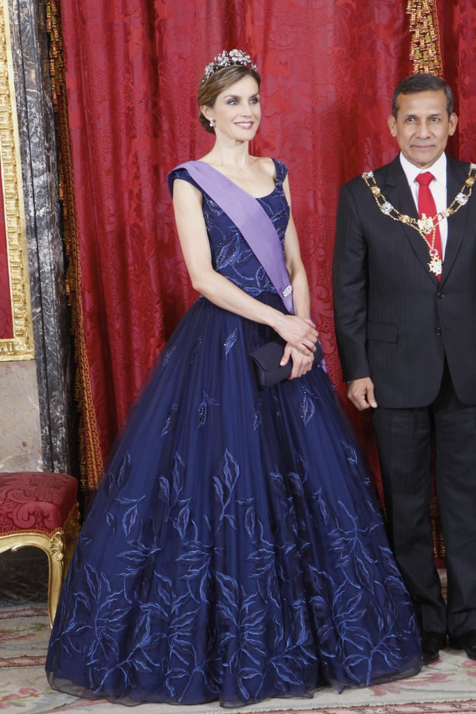 Queen Letizia Disney Gown