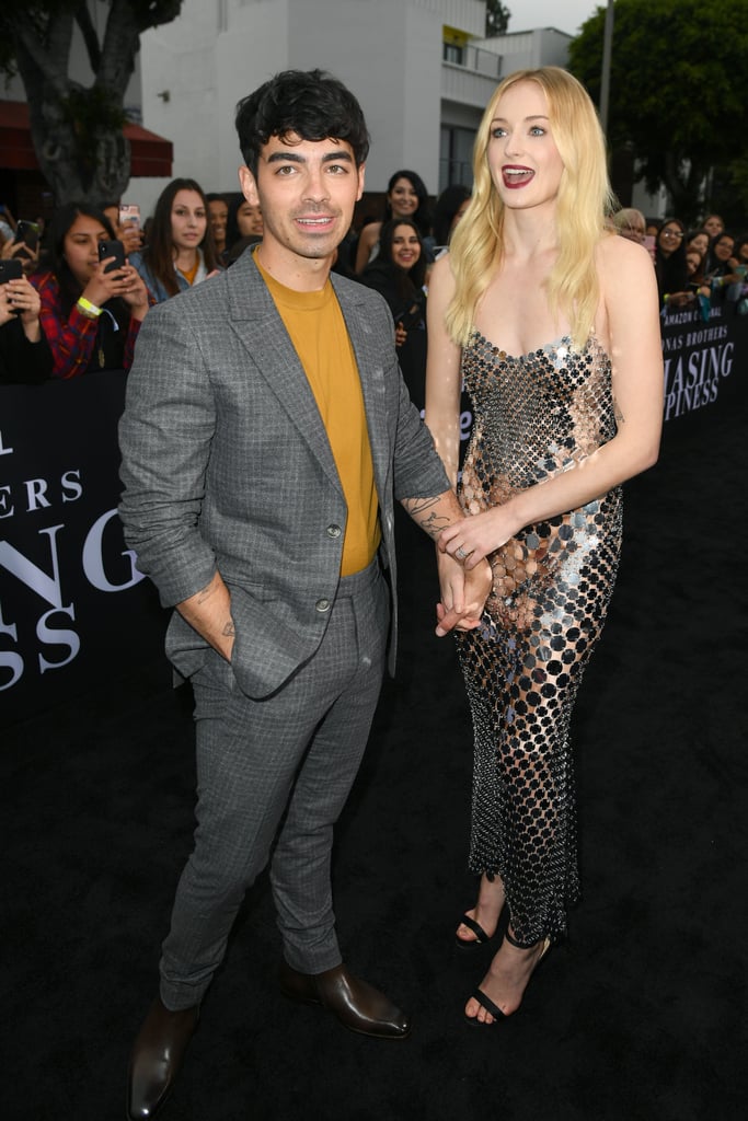 Joe Jonas and Sophie Turner at Chasing Happiness Premiere