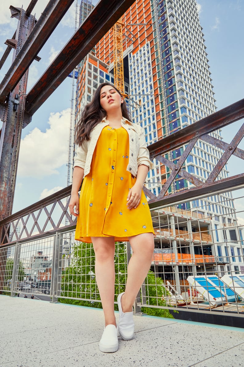 The Summer-to-Fall Dress: POPSUGAR Button-Front Dress