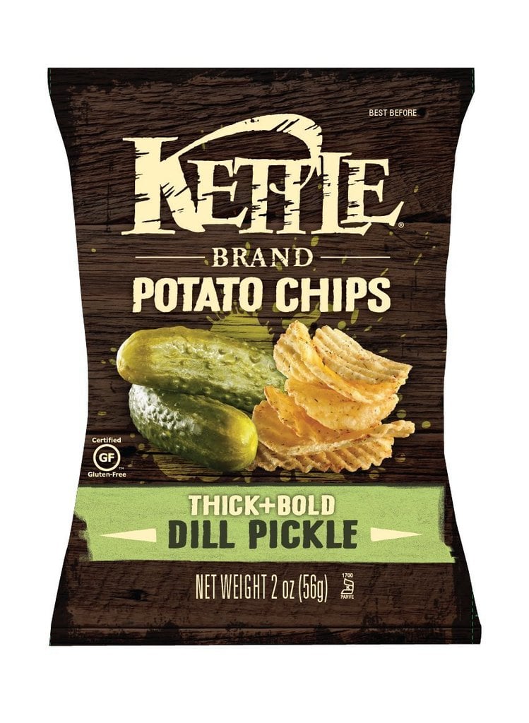 Kettle Brand Thick + Bold Dill Pickle Chips