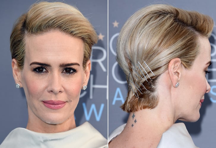 Sarah Paulson S Hair At The Critics Choice Awards Popsugar