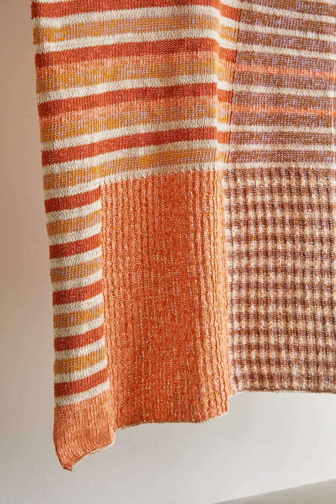 A Cosy Throw: Urban Renewal One-Of-A-Kind Sweater Patch Throw Blanket