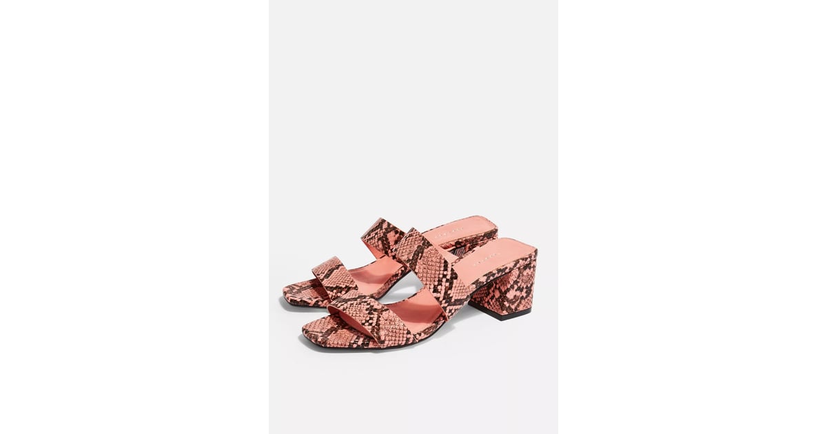 Topshop darla block heel sandal online