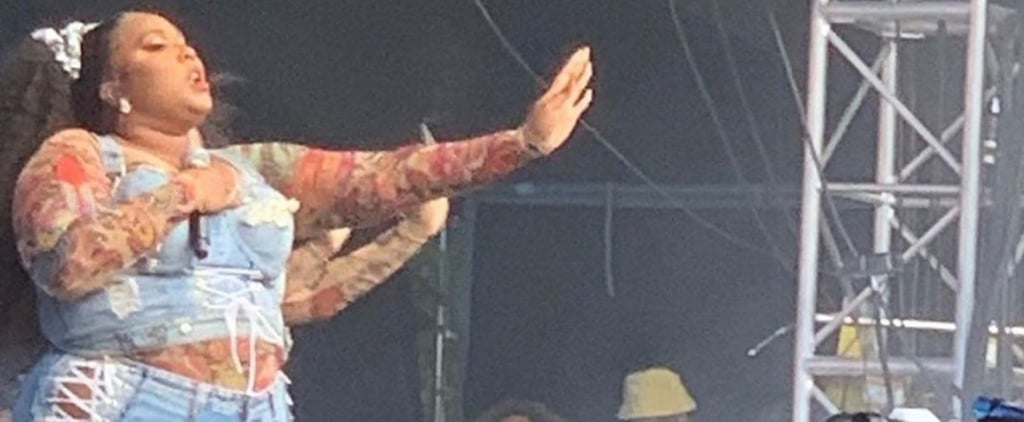 Lizzo Lost Her Damn Mind When She Realized Beyoncé Was Watching Her Perform