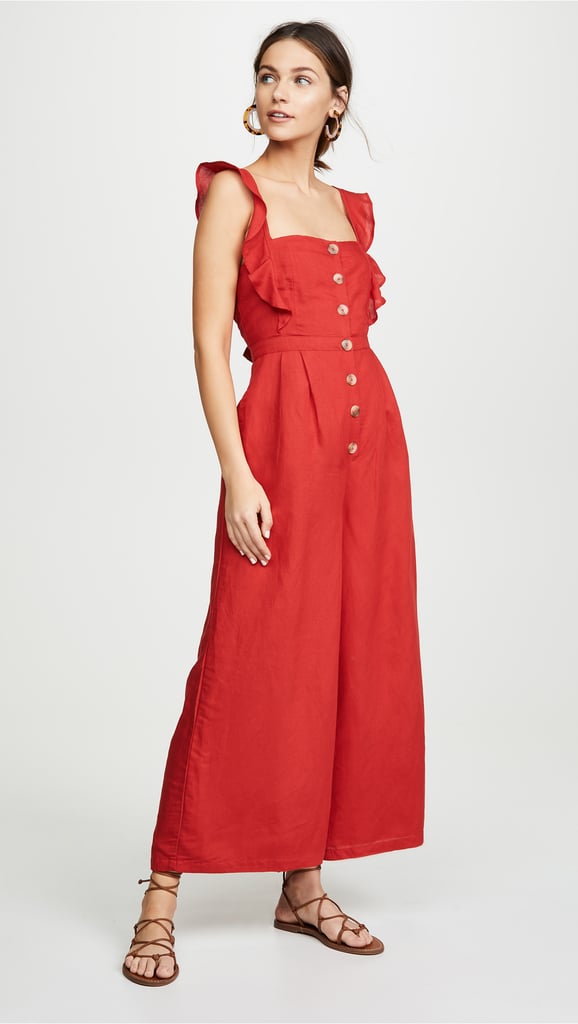 Red Carter Allison Jumpsuit