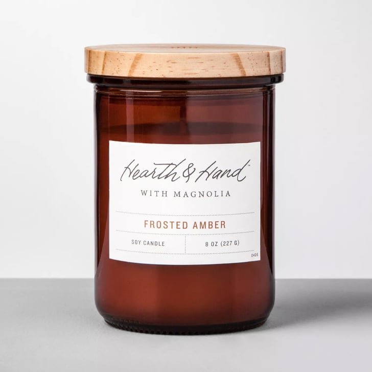 Container Candle Frosted Amber by Hearth and Hand With Magnolia Best