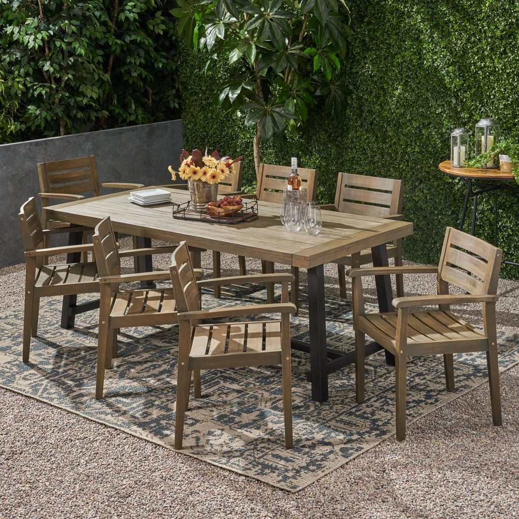 A Hosting Must Have: Mahoney Rectangular Long Dining Set