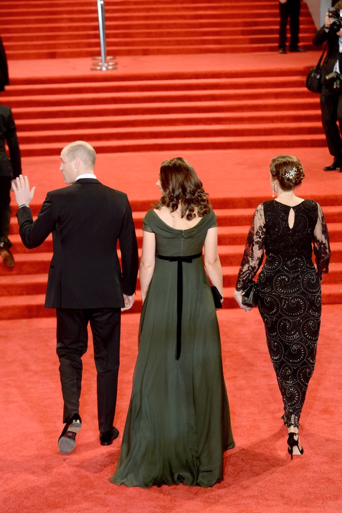 Prince William and Kate Middleton at the BAFTA Awards