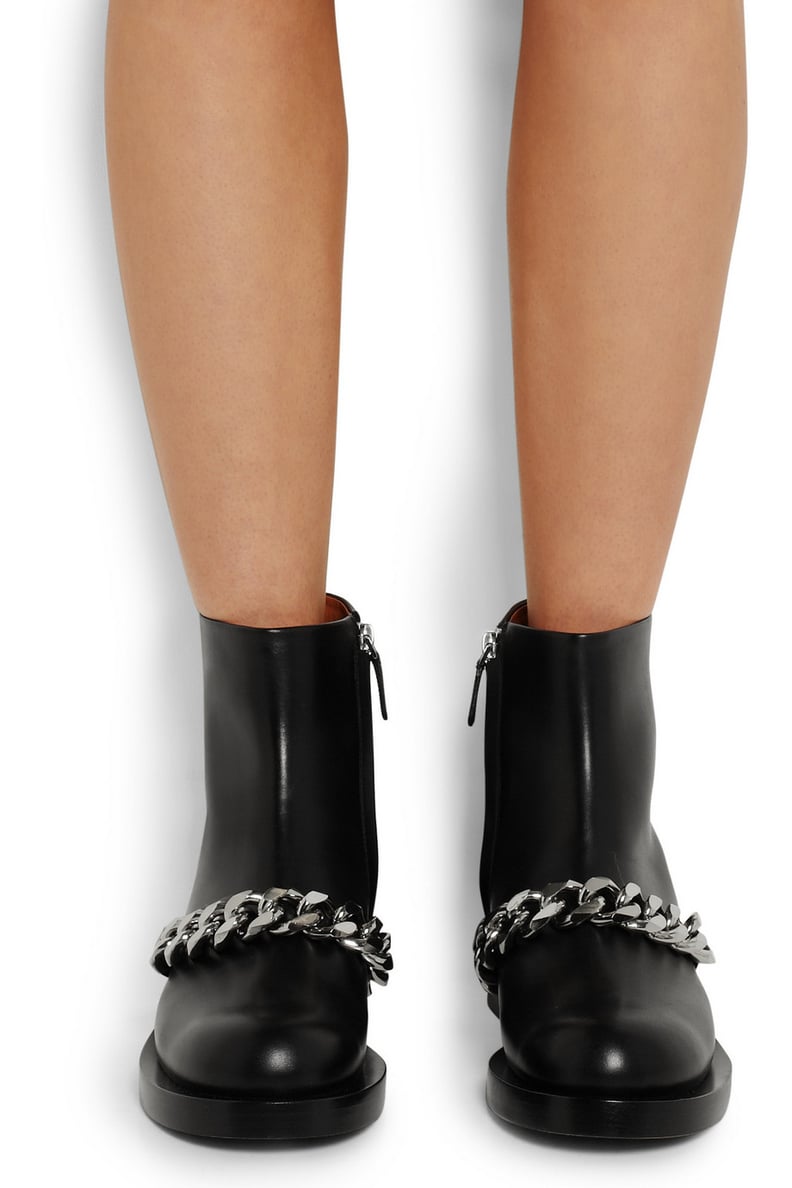 Givenchy Laura Chain-Trimmed Ankle Boots