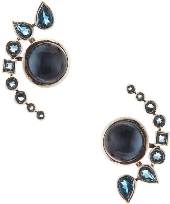 Stephen Dweck Multi-Stone Doublet Jacket Earrings. Blue ($300)