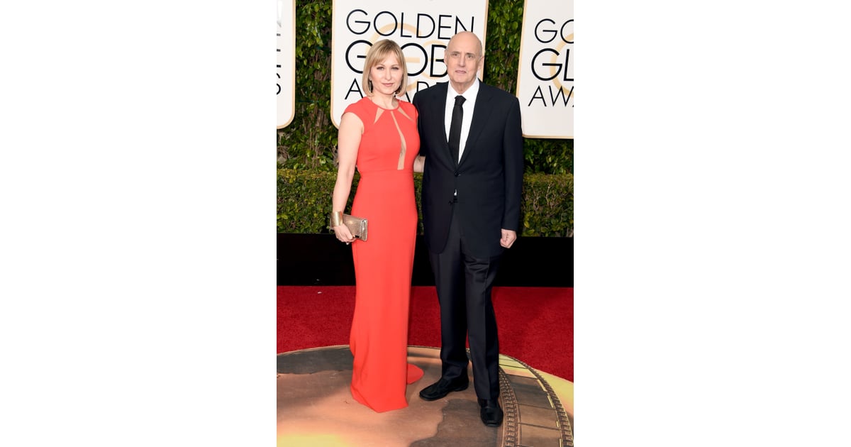 Kasia Ostlun and Jeffrey Tambor | The Cutest Celebrity Couples at the Golden Globes | POPSUGAR ...
